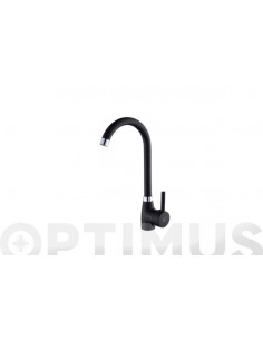 Grifo de cocina en negro